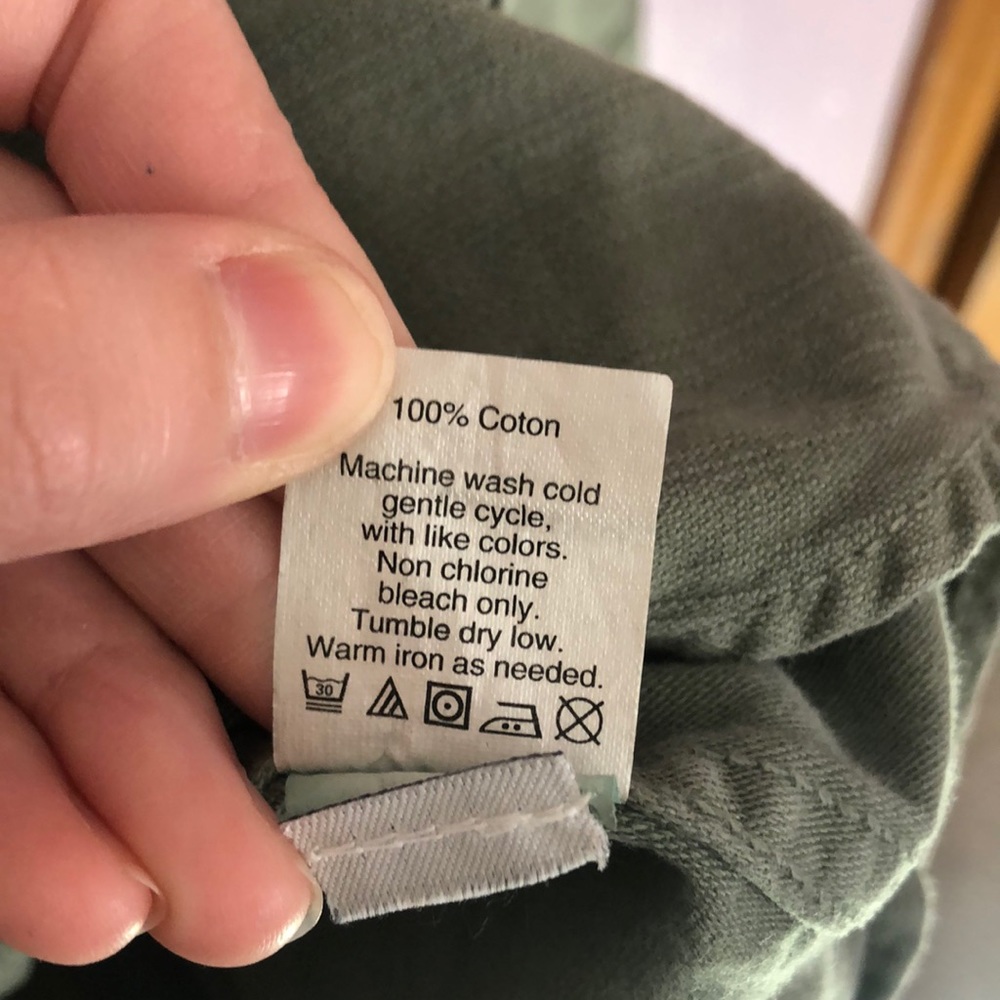 J. Crew Green Button Down Shirt - Picture 4 of 10